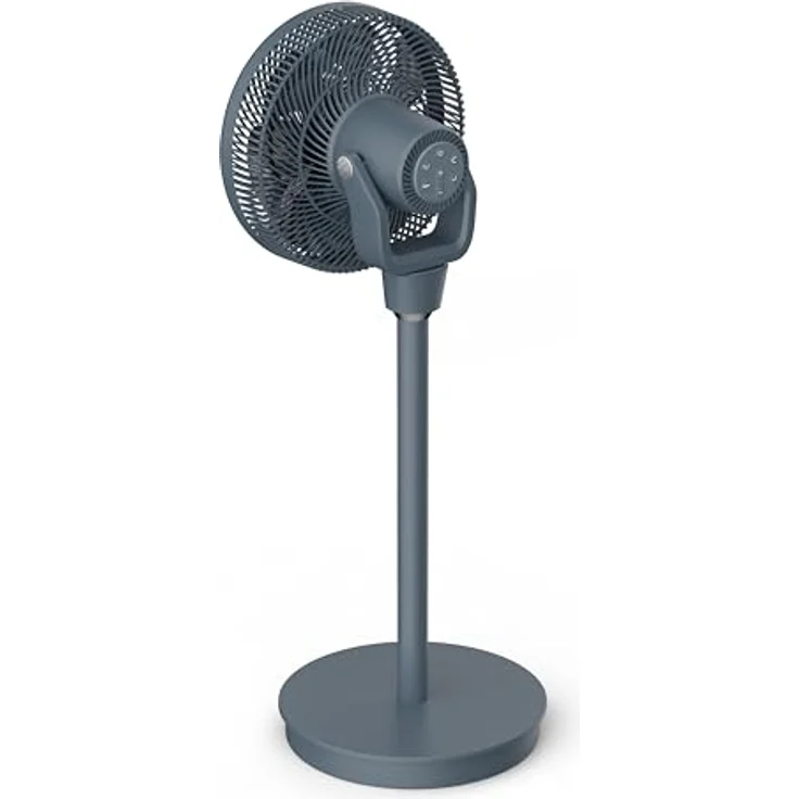 Rowenta Turbo Swift Silence QV5041F0, Standventilator mit multidirektionaler Schwenkfunktion, 18 Geschwindigkeitsstufen, 12h Timer, bis zu 50% Energieeinsparung, extrem leise, Blau – Bild 4