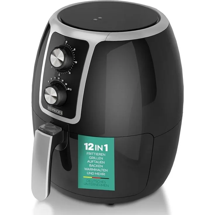 Heinrich´s Heißluftfritteuse, 1500,00 W, Air fryer, Timerfunktion