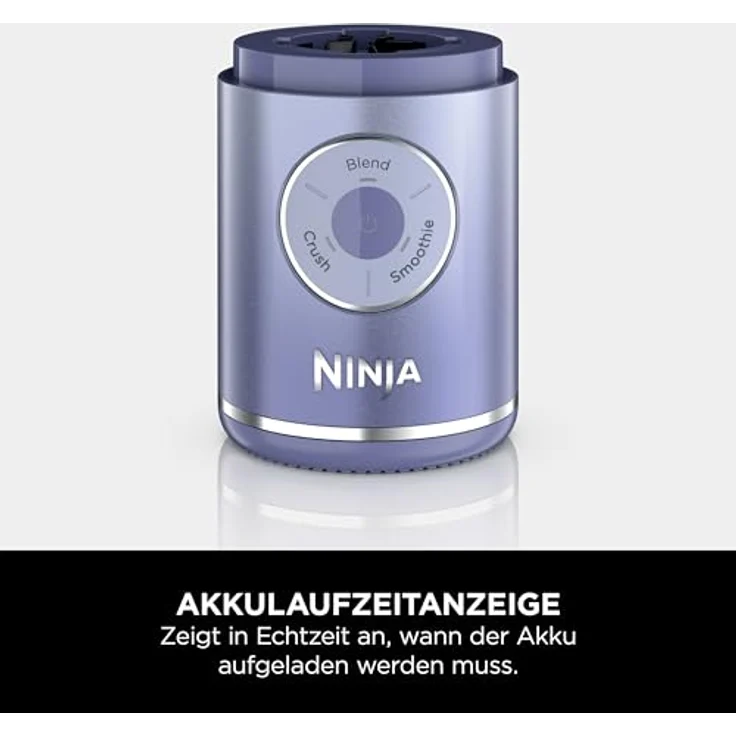 Ninja Blast Max BC251EULD Standmixer, kabellos mit PowerBlast-Technologie, Lavendel – Bild 11