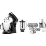 Kenwood KVL85.004.BK Titanium Chef Baker XL Küchenmaschine, 1200W, 5L,7L Schüssel, schwarz, Serie: Titanium Chef Baker XL