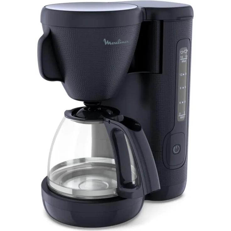 Moulinex FG2M0810, Filterkaffeemaschine mit 1000 Watt, Tropf-Stopp-System, Blau