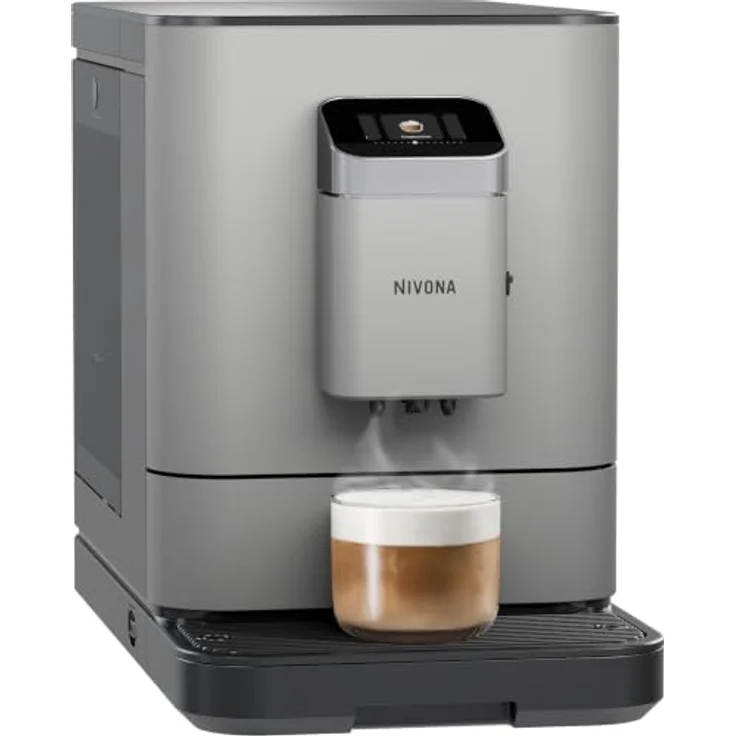 NIVONA NIVO 7105 Kaffeevollautomat, Designgrau, Bluetooth, 15 bar Pumpendruck, 1,8 L Wassertank – Bild 2