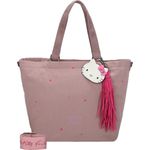 Fritzi aus Preußen Hello Kitty Sky Stars Shopper Tasche 33 cm, abnehmbarer Riemen, blau