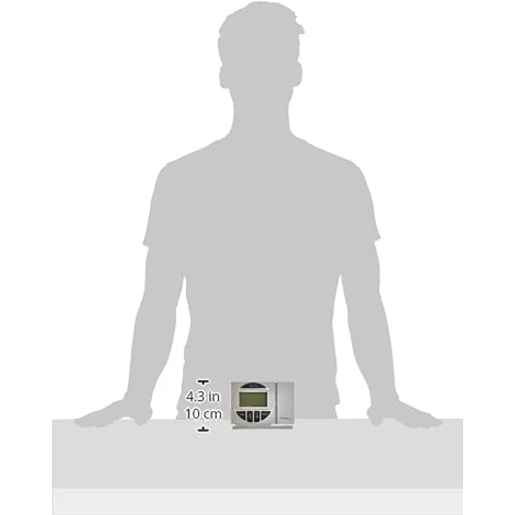 Technoline Projektionswecker, 123 x 36 x 91 mm , silber – Bild 5