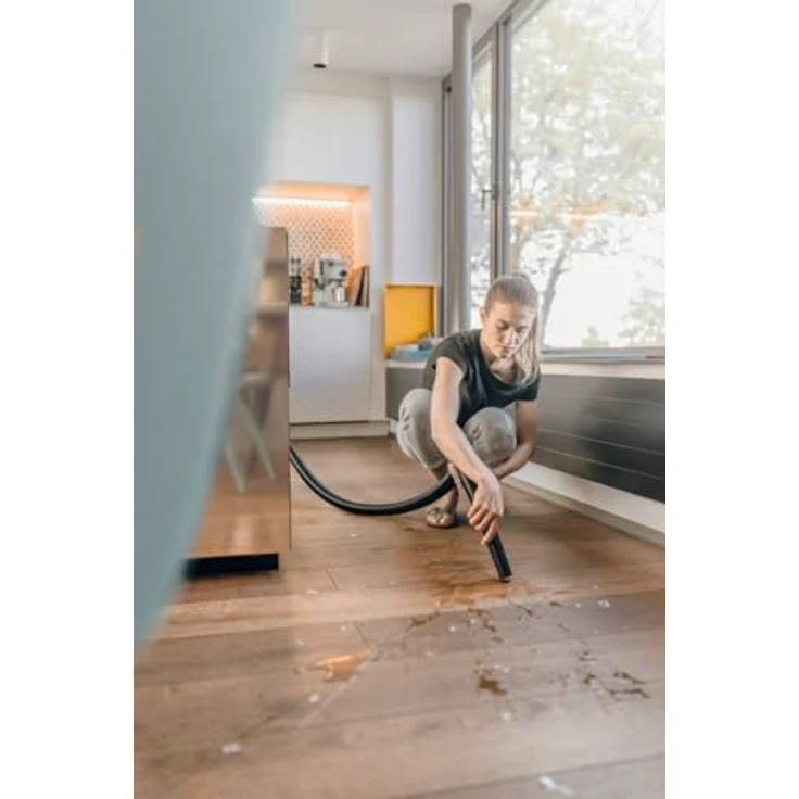 KÄRCHER Beutelloser Staubsauger Kärcher WD2 HOME 1000 W, 1000 W, Gelb, mit leistungsstarkem 1000-W-Motor und vielseitigem Zubehör – Bild 6