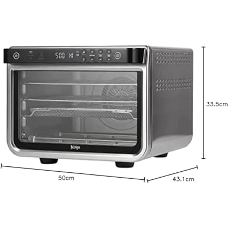 Ninja DT200EU, Minibackofen, Silber Schwarz – Bild 10