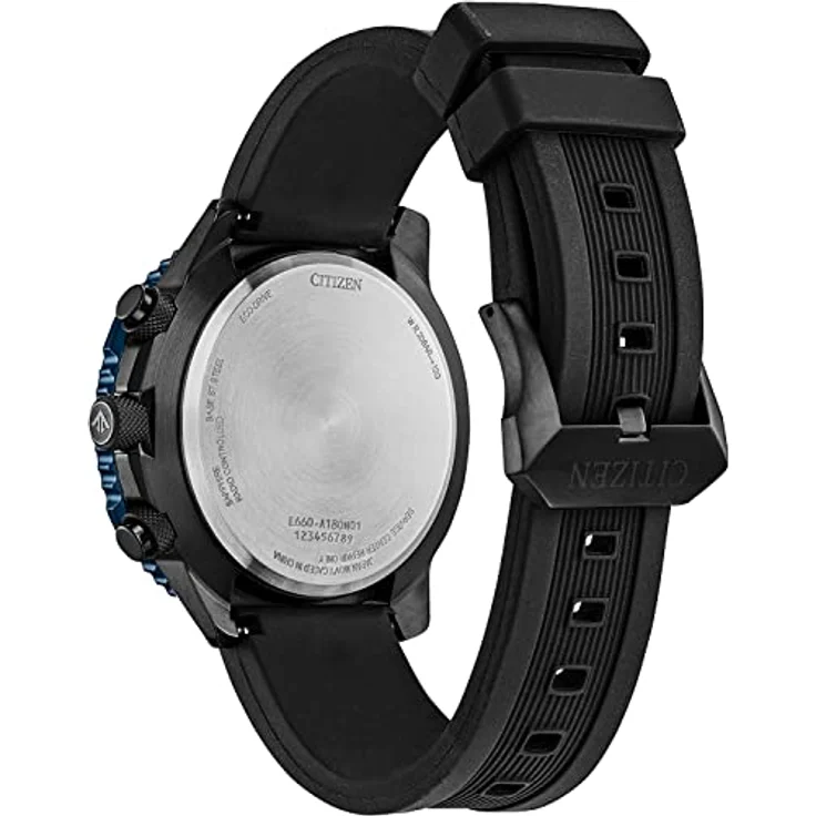 Citizen Armbanduhr Herren Funk Promaster Air Eco Drive CB5006 02L, Solaruhr, 46 mm, schwarz – Bild 2
