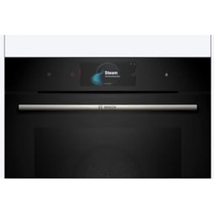 Bosch HSG7584B1 Serie 8 Smarter Einbau-Dampfbackofen, 60 x 60 cm, 1 L Wassertank, Digitaler Bedienring, TFT-Touchdisplay Pro, Perfect Steam Dampfsensor, Dampf-Funktion Plus, Heißluft sanft – Bild 3