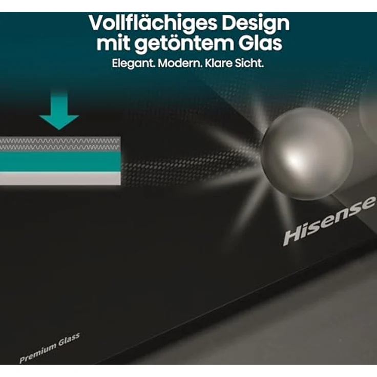 Hisense Minibackofen HOM30AF, 30 Liter, 1.800 Watt, 12 Programme, Heißluftfunktion, elegantes Design, integrierte Rotisserie – Bild 11