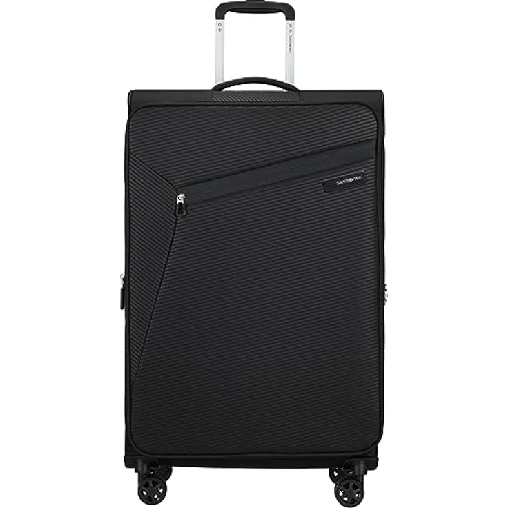 Samsonite Litebeam - Spinner L, Erweiterbar Koffer, 77 cm, 103/111 L, Schwarz (Black) – Bild 2