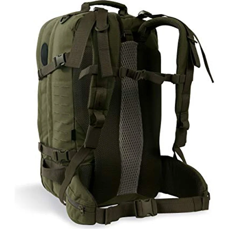 Tasmanian Tiger Mission Pack MKII, 37L Rucksack mit MOLLE-System und Regenhülle, Titan-Grey – Bild 2