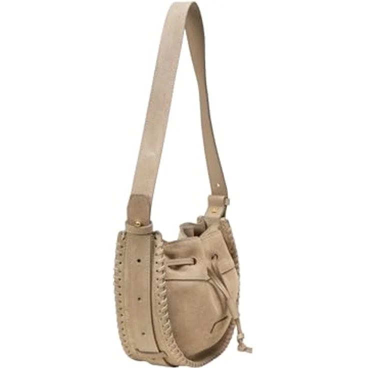 Marc O'Polo Umhängetasche aus Leder, 27.5 cm, grau, 100% Leder – Bild 2