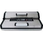 Maxxo VM Master Profi Vakuumierer 25 l/min 350 Watt Automatik Vakuumiergerät Edelstahl bis 40 cm, ideal für Metzgereien und Großküchen