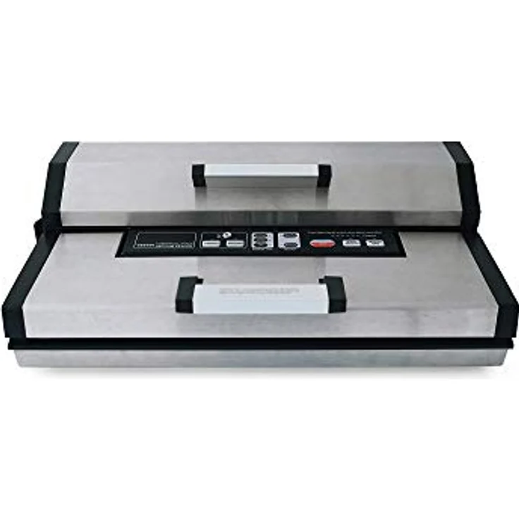 Maxxo VM Master Profi Vakuumierer 25 l/min 350 Watt Automatik Vakuumiergerät Edelstahl bis 40 cm, ideal für Metzgereien und Großküchen – Bild 1