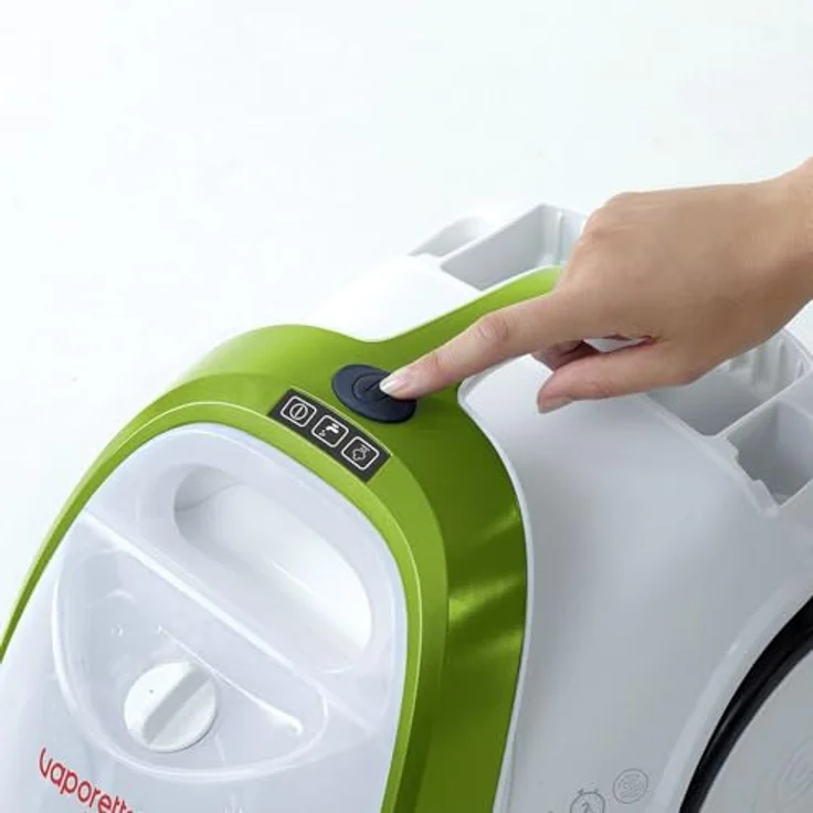 Polti Dampfreiniger Vaporetto Smart 110 Eco, Dampfreiniger, Grün, Schwarz, Weiss, 2 l Frischwassertank – Bild 5