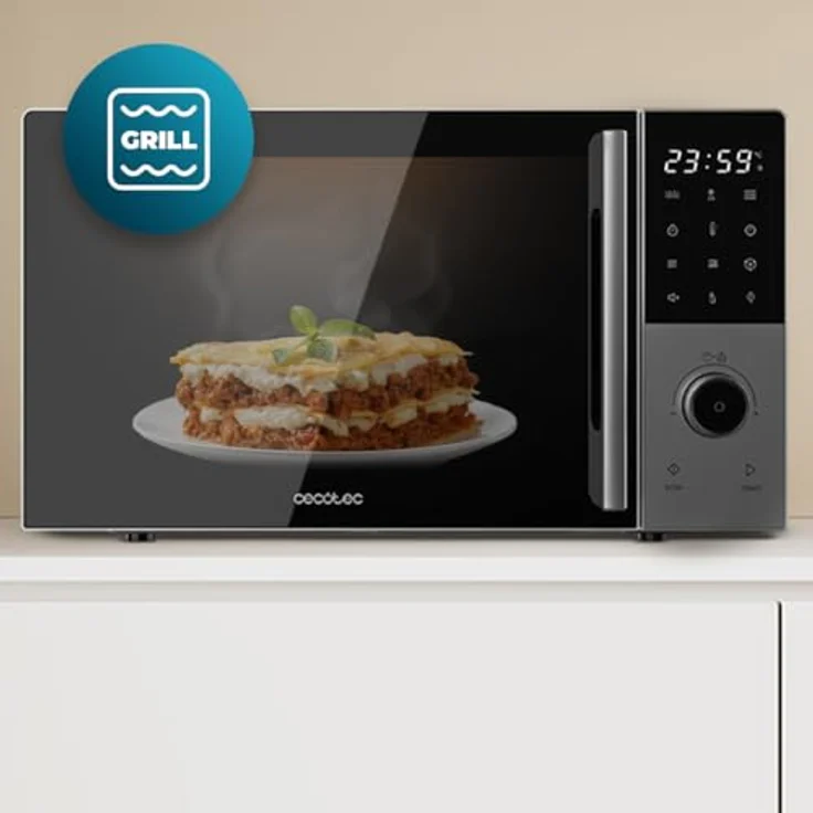 Cecotec Digitaler Mikrowellenherd Proclean 2800, 28L, 900W mit Grill und 60-Minuten-Timer – Bild 3