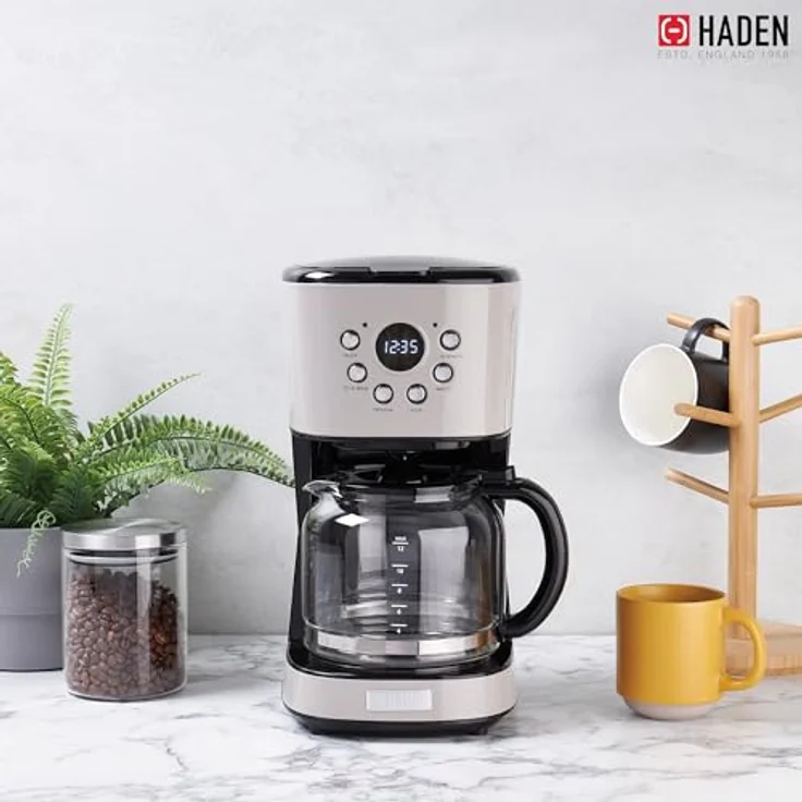 Haden Dorset Filterkaffeemaschine 1,8l, grau, Filterkaffeemaschine, Grau – Bild 4
