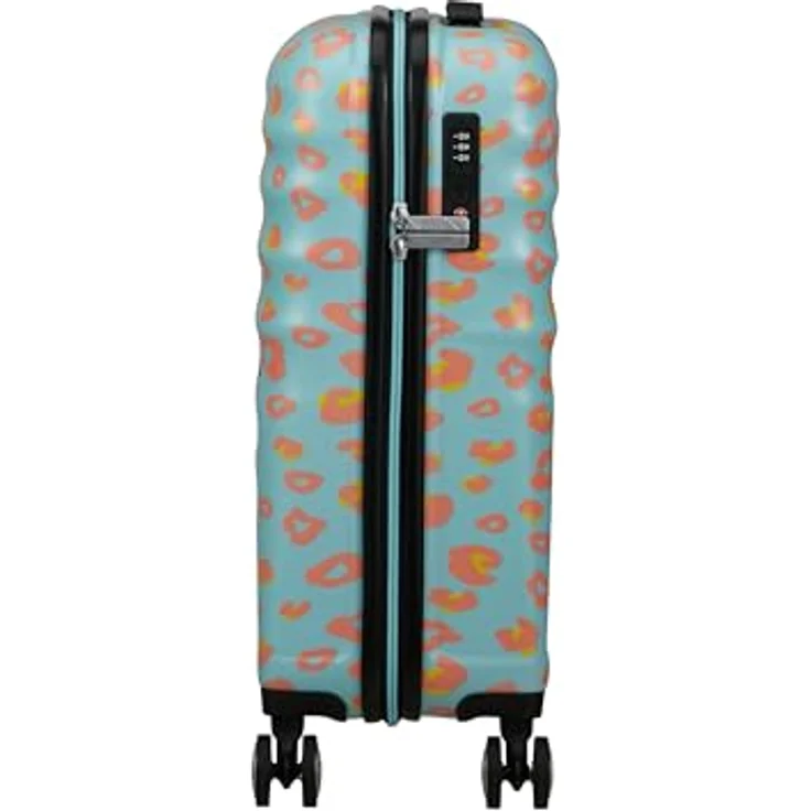 American Tourister Wavebreaker Disney FL - Spinner S, Handgepäck, 55 cm, 36 L, Mehrfarbig (Minnie Pastel Dots) - Robuster ABS-Koffer mit TSA-Schloss – Bild 3