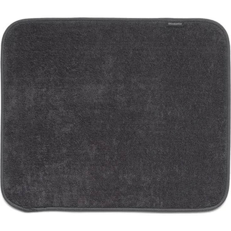 Brabantia Mikrofaser Trockenmatte, Dark Grey, 47 x 40 x 1 cm