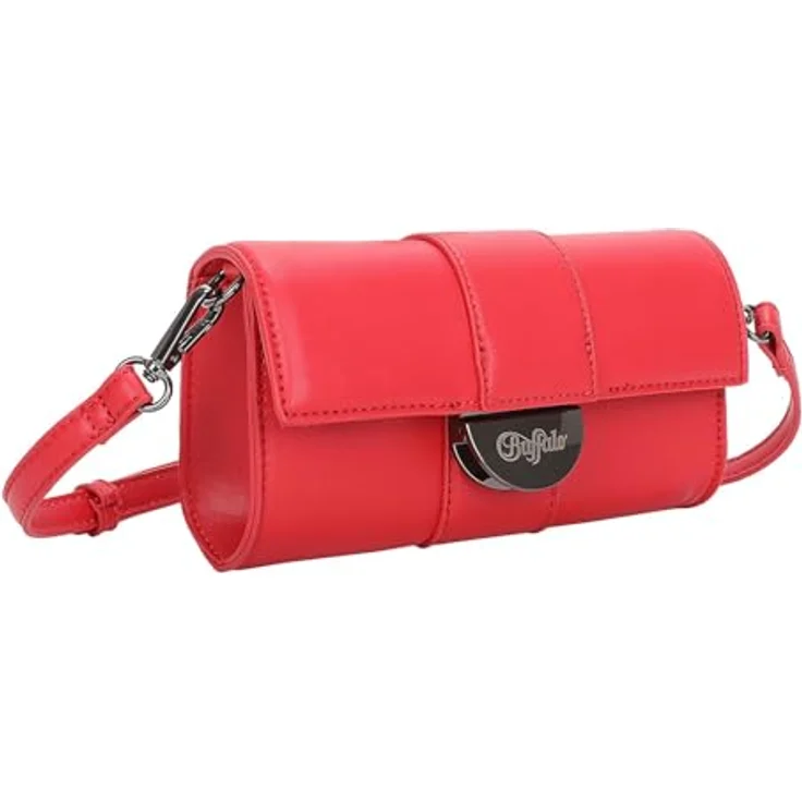 Buffalo Curve Night Umhängetasche, 20 cm, muse red shake aus 100% Polyurethan – Bild 2