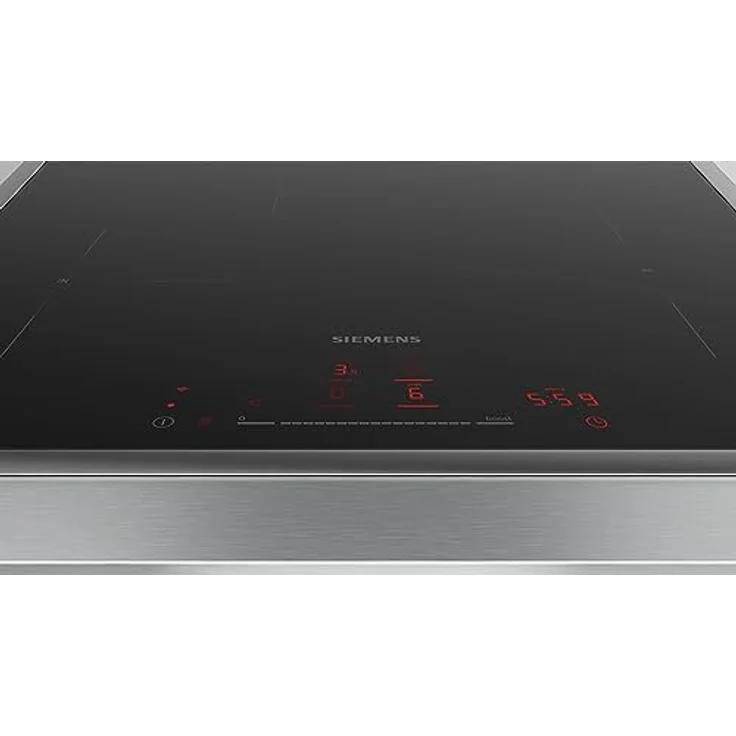 Siemens EH645HFB1E iQ300, Smartes Induktionskochfeld, 60 cm, Schwarz, Mit Rahmen aufliegend, TouchSlider, Dunstabzugsautomatik – das perfekte Zusammenspiel – Bild 2