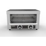 Saro Quarzröhren-Toaster Modell ALAVA, Edelstahl mit Ober- und Unterhitze, Zeitschaltuhr und Quarz-Heizelement bis 250°C