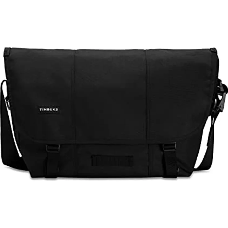 Timbuk2 Classic Handtasche, wasserabweisend, mit Laptopfach und Organizer, Schwarz – Bild 1