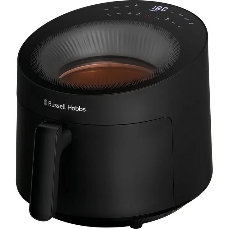 RUSSELL HOBBS SatisFryPanoramic AirFryer (27420-56), 1500 W, Heißluftfritteuse mit Sichtfenster, 10 Programme, energieeffizient, wenig Öl erforderlich