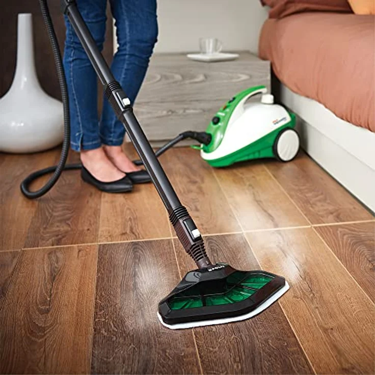 Polti Vaporetto Smart 35 _ MOP Dampfreiniger mit Bürste vaporforce, 3.5 Bar, tötet und beseitigt 99,99% der Viren, Keime und Bakterien – Bild 6