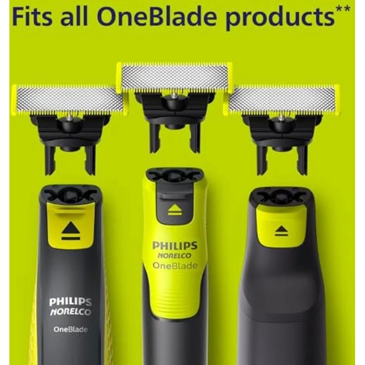 Philips QP230-50 Ersatzklingen für UK-OneBlade, 3 Stück – Bild 3