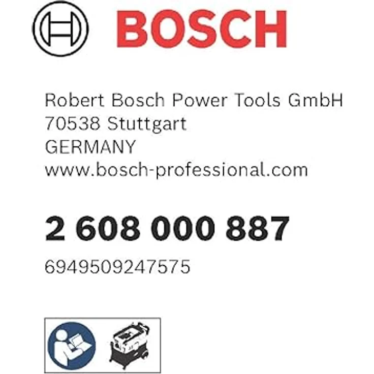 Bosch Accessories 2608000887 Saugbürste, externe Absaugvorrichtung für punktuelle Reinigung und unebene Oberflächen – Bild 3