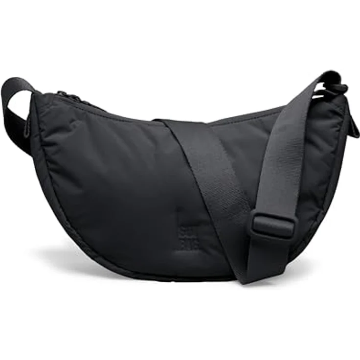 Got Bag Cloud Moon Bag small, Umhängetasche aus recyceltem Nylon, 4l, schwarz monochrome, wasserabweisend – Bild 1