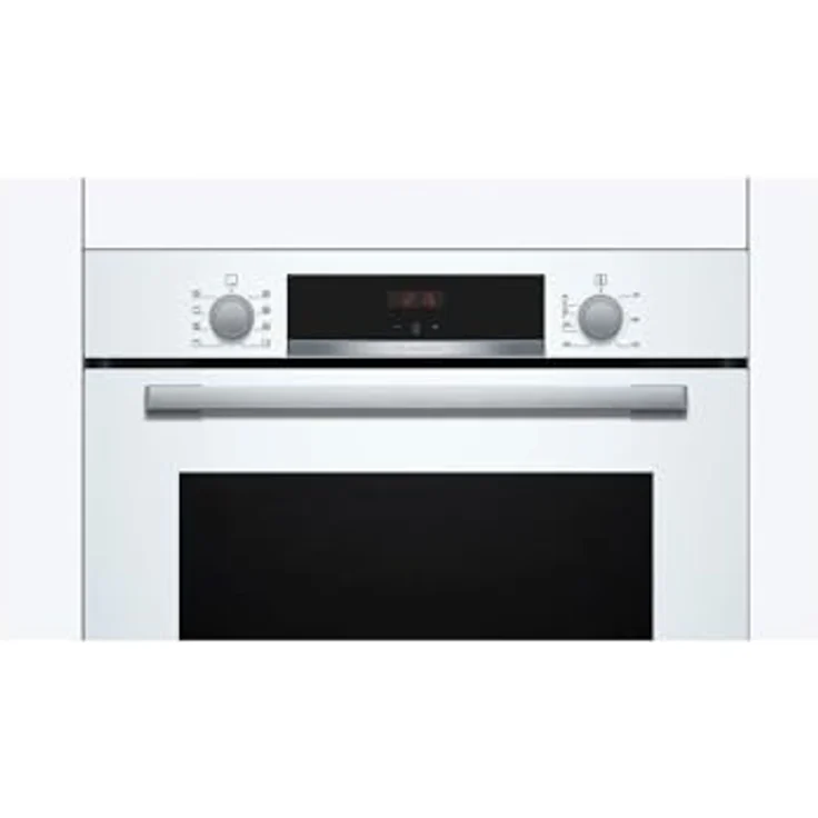 Bosch HBA553BV3F, Serie 4, Einbau-Backofen in Weiß mit 5 Kochmodi, EcoClean, 71 l Volumen und Booster-Vorheizfunktion – Bild 4