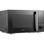 Midea MMO-AG25VB(BK) Kombi-Mikrowelle 25L, 900W Mikrowelle, 1000W Grill, 20 Programme, Brotauftaufunktion, XpressClean, Kindersicherung
