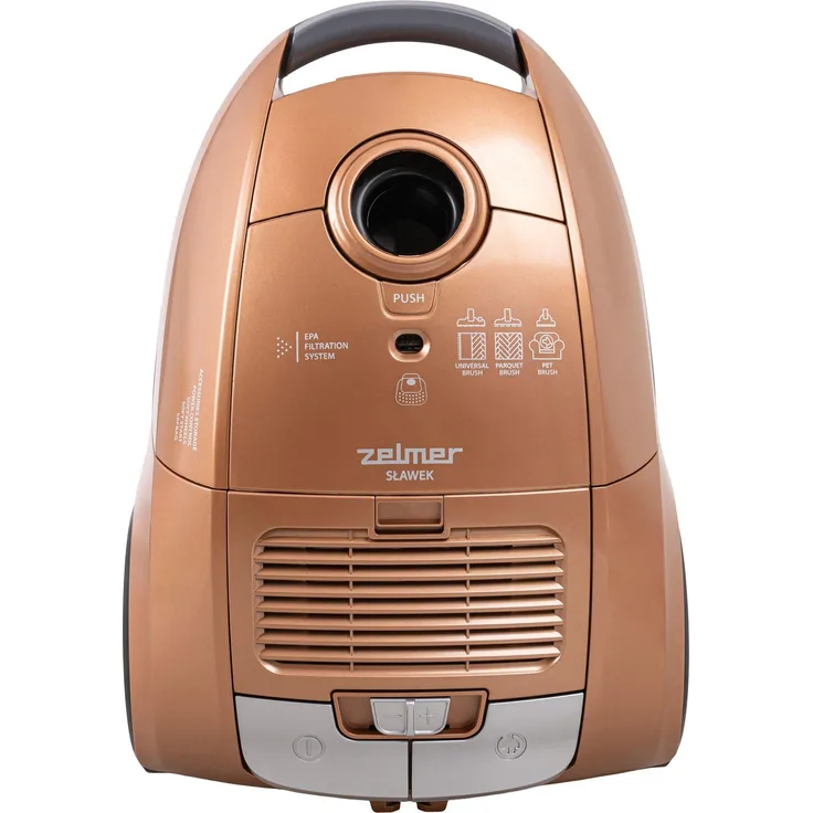 Zelmer ZVC362 Slawek, Bodenstaubsauger mit 800 Watt Leistung, 3-Liter-Staubbeutel und EPA-Filter