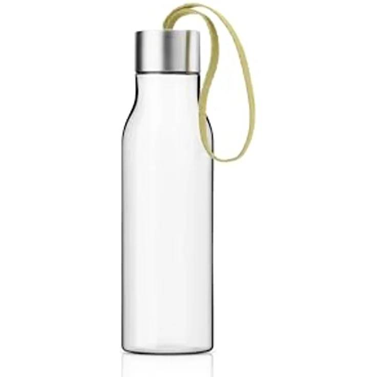 Eva Solo Trinkflasche To Go, 0,5 Liter, Edelstahl und Kunststoff, 100% dicht, Champagne – Bild 1