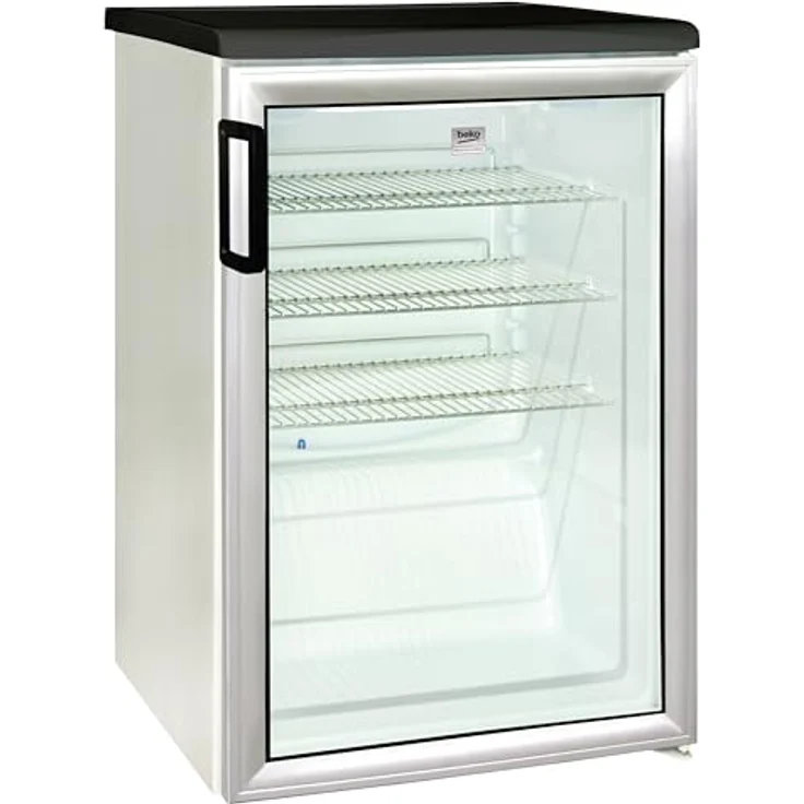 Beko Getränkekühlschrank ADN 140W_BP, 123 Liter mit LED-Beleuchtung und automatischer Abtauung, Weiß – Bild 1