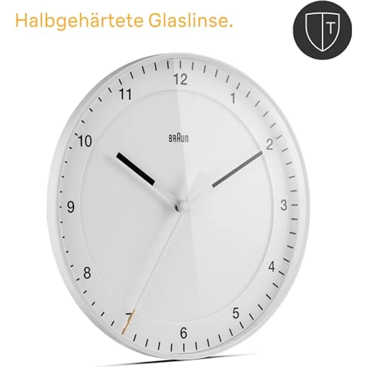 Braun BC17W DCF Klassik Funkwanduhr – Bild 6