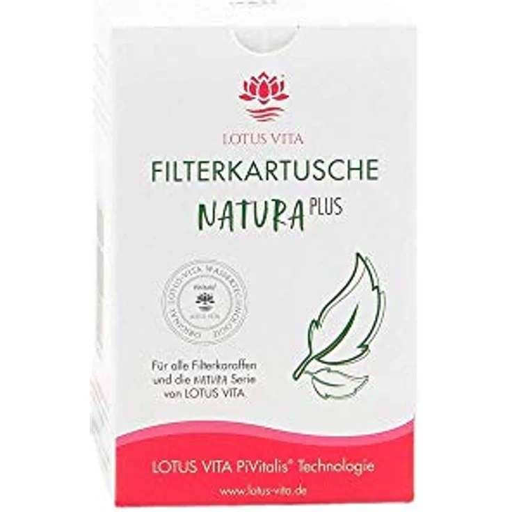 Lotus Vita Filterkartusche Natura Plus 3 Stufen Filter mit Aktivkohle und Ionentauscher für ESPRIT, FAMILY, LOTUS, ONE, NATURA PLUS – Bild 2