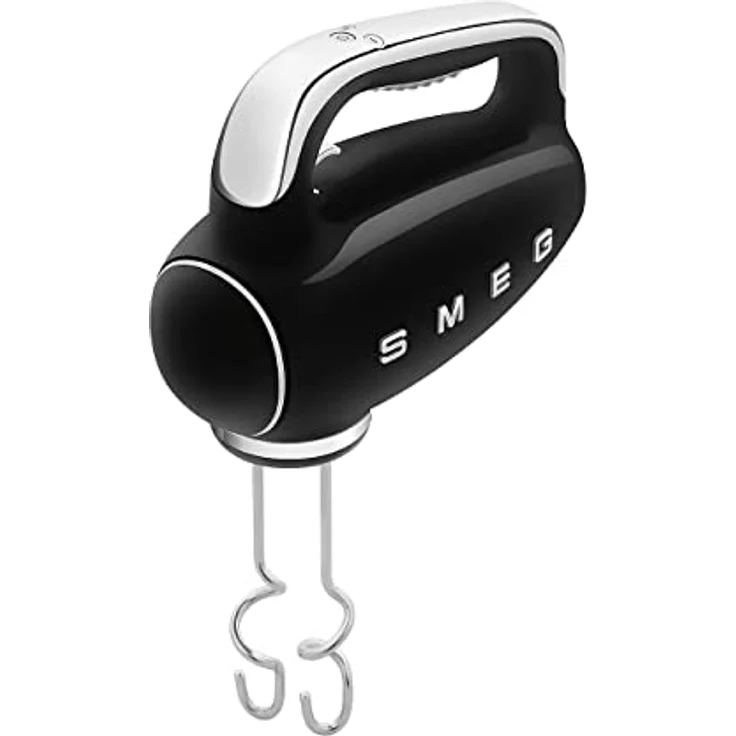 Smeg HMF01BLEU Handmixer im 50er Jahre, 250W, 9 Geschwindigkeiten, Kunststoff, schwarz – Bild 4