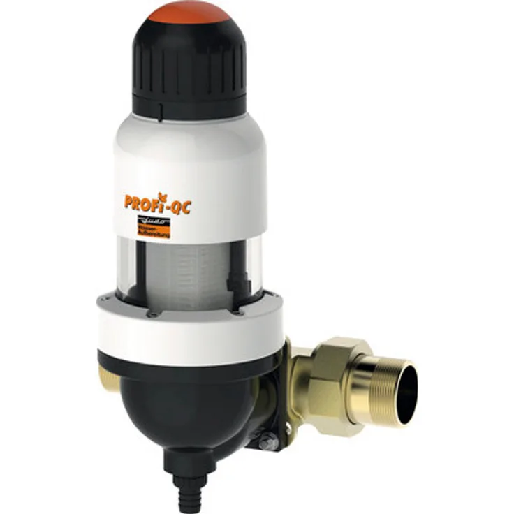 JUDO Rückspül-Schutzfilter JPF-QC 2" 8107013, Trinkwasserfilter mit Punkt-Rotations-System und versilbertem Edelstahlfiltergewebe