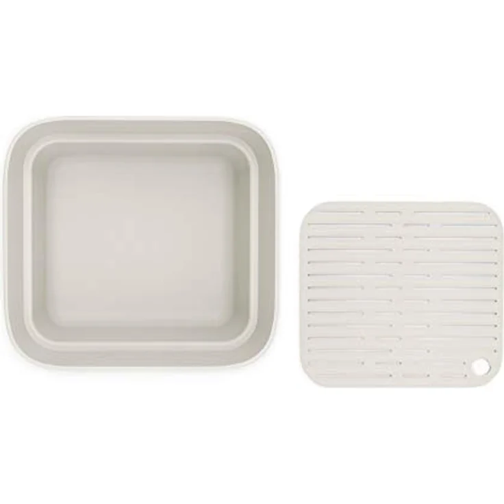 Brabantia Spülschüssel mit Abtropfschale, hellgrau – Bild 5