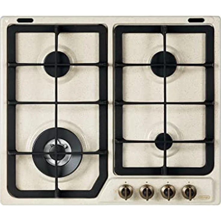 De'Longhi AVF 46 PRO integriertes Gaskochfeld Avena - Platte (Gusseisen, Gas, hafer, Einbaugerät, drehbar, obere Vorderseite, 580 mm) – Bild 1