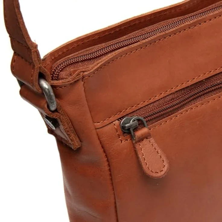 The Chesterfield Brand Aston Umhängetasche, Leder, 25 cm, Braun, mit verstellbarem Umhängeriemen und zahlreichen Fächern – Bild 4