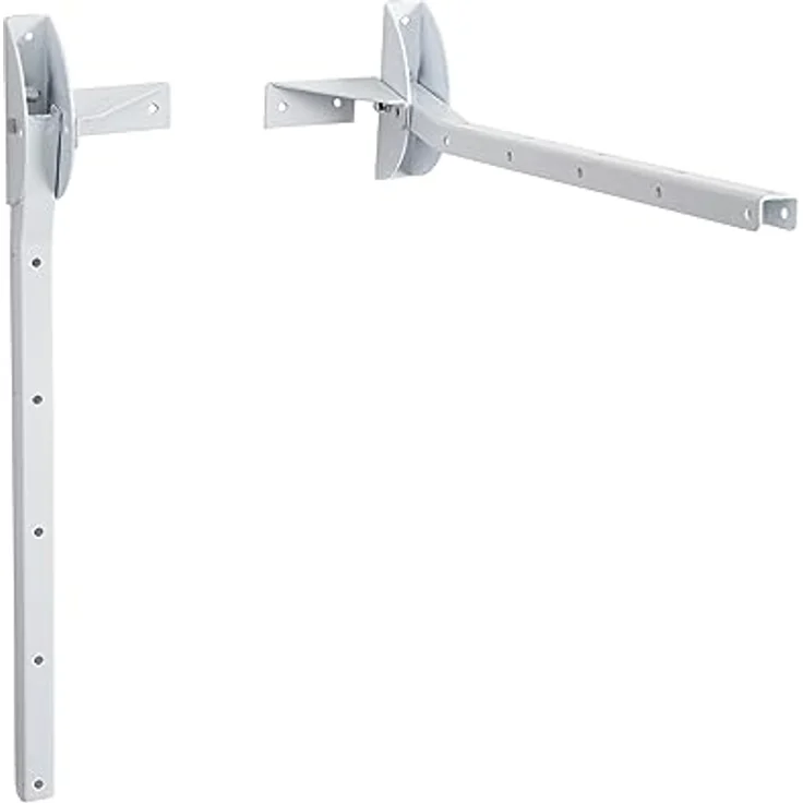 Sauvic 89420 - Wäscheständer für die Wand, weiß, klappbarer – Bild 2