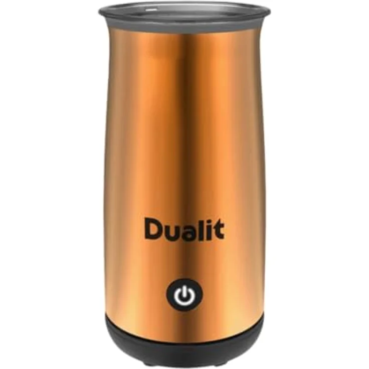 DUALIT Milchaufschäumer und Schokoladenmaschine, manuell, 250 ml, Kupfer, mit patentiertem magnetischem Schneebesen und automatischer Abschaltung – Bild 1