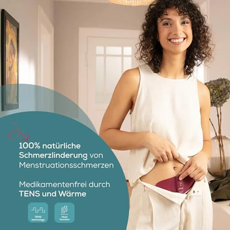 Beurer Nachkaufset EM 50 Gel Pads Massagegerät, blau, 6 Stück – Bild 4