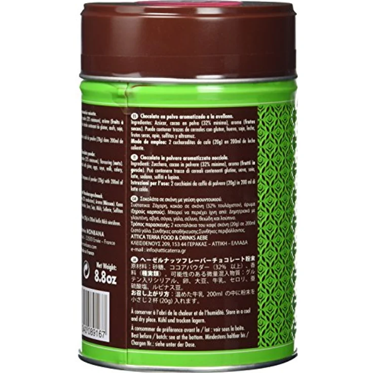 Chocolaterie Monbana Trinkschokolade Noisette, 250g – Bild 3