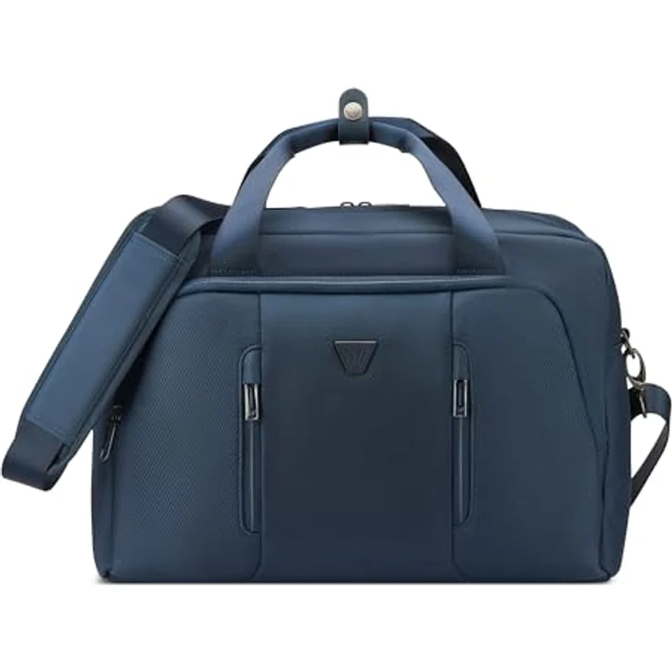 Roncato City 3.0 Schultertasche, Umhängetasche aus robustem Polyester mit verstellbarem Umhängeriemen, Schwarz – Bild 6