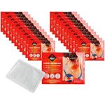 Spetebo Körper Wärmepflaster 13 x 9 cm selbstklebend - 24er Pack - Einmal Wärmepad für 8 Stunden Wärme - Nackenpflaster Schulterdad Wärmekissen Schmerzpflaster luftaktivierend - weiß
